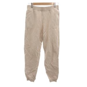 イージースウェットパンツ ボトムス ベージュ 裾リブ /KR GY06