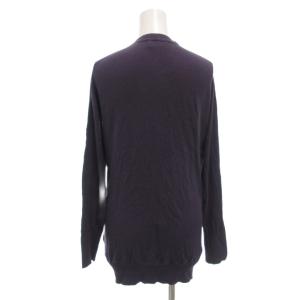 MARGARET HOWELL ジョンスメドレー JOHN SMEDLEY カーディガン ニット 長袖 コットン 薄手 紫 パープル /GV