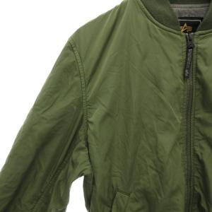 ALPHA INDUSTRIES インダストリーズ INDUSTRIES MA-1 ブルゾン フライトジャケット 中綿 ジップアップ XL
