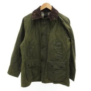 BEDALE ビデイル オイルドジャケット ワックス ブルゾン フラップポケット C36/91CM カーキ