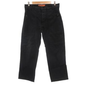 Durable Press ベイカーパンツ ファティーグパンツ S 黒 ブラック T-20RG /UO