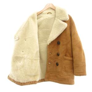 DSQUARED2 ムートンコート 46 キャメルカラー