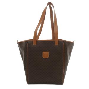 オールド マカダム柄 トートバッグ ブラウン系