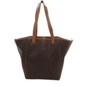 CELINE オールド マカダム柄 トートバッグ ブラウン系