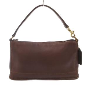 COACH ハンドバッグ 茶 ブラウン ファスナー /NL GY06