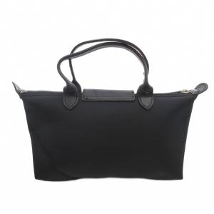 Longchamp ハンドバッグ ミニサイズ 黒 ブラック ファスナー /NL GY06