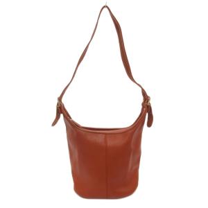 COACH ショルダーバッグ クロスボディ レザー 牛革 ロゴ 茶 ブラウン 101-01 /AE GY06