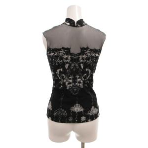 VIVIENNE TAM カットソー 0 ブラック シアー
