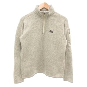 美品 プルオーバー L 灰色 グレー 長袖 ハーフジップ 無地 /SJ GY06