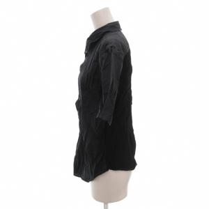 Y's Red Label シャツ 2 黒 ブラック 半袖 レギュラーカラー /NL GY06