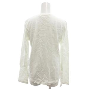 COMME des GARCONS COMME des GARCONS コムコム カットソー M 白 ホワイト 長袖 ラウンドネック 花モチーフ AD2011 /SJ GY06