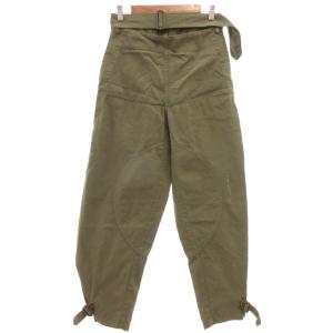 モータサイクルパンツ ワークパンツ チノパンツ ワイドパンツ 綿 6 カーキ /ML GY06