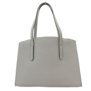 COACH トートバッグ ショルダー 2WAY レザー 本革 ライトブルー ロゴプレート付き 25137 /RG GY06