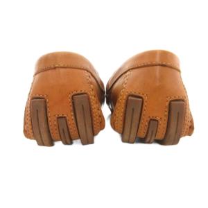 RALPH LAUREN ドライビングシューズ ラウンドトゥ レザー 6 1/2 キャメル /YJ GY12