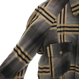 VIVIENNE WESTWOOD MAN オンブレチェックシャツ 2 ブラック ベージュ