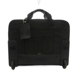 TUMI ビジネスバッグ キャリー 書類カバン ローラー スクエア型 黒 ブラック /NU GY12
