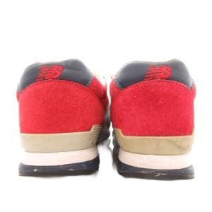 New Balance CM996 ローカットスニーカー スエード 26.5cm レッド