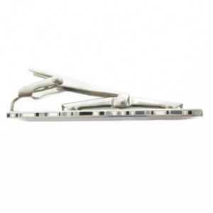 ネクタイピン タイバー ロゴ シルバーカラー /TQ GY12（2026/04/18買取