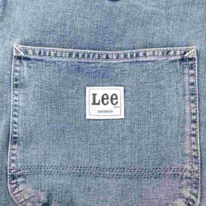 LEE デニムペインターパンツ ウォッシュ ロゴ 34×33 インディゴブルー /YJ GY12