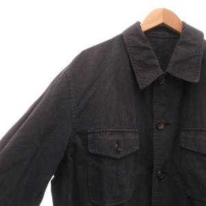 COMME des GARCONS HOMME HOMME フィールドジャケット アウター 紺 ネイビー レギュラーカラー 4ポケット /SX GY06