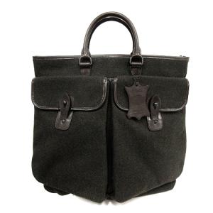 バッグ ハンド ショルダー 2way KINGDOM HELMET カーキ