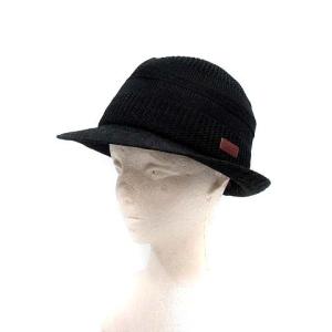 帽子 ハット 中折れ 59 黒 ブラック