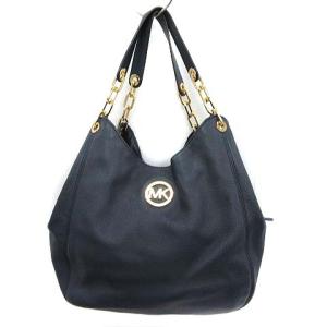 ショルダーバッグ トート レザー 紺 ネイビー