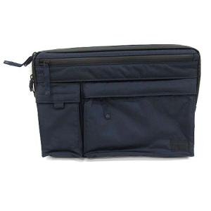 吉田カバン MASTER NAVY セカンドバッグ クラッチバッグ LAPTOP CASE PC収納 ネイビー