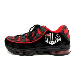 FILA スニーカー ローカット SILVA TRAINER ロゴ 9 黒