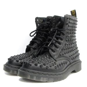 DR.MARTENS SPIKE スタッズ ブーツ ショート 8ホール UK5 黒