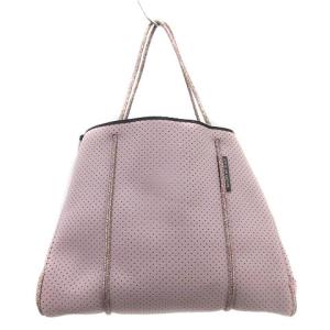 バッグ トート ハンド エスケープ ポーチ付き 紫 パープル