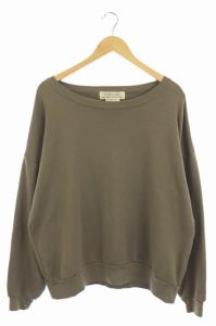 アパルトモン取扱い 19AW T/C ウラケスウェットプルオーバ トレーナー 長袖 オーバーサイズ F グレー