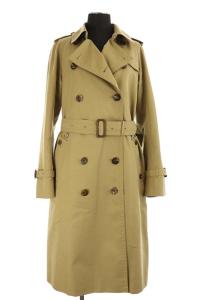 トレンチコート ライナー付 ベルト付き キャメル