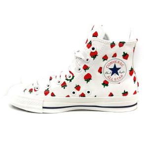 ×MUVEIL ALL STAR CHUCK TAYLOR 100 HI いちご柄 24.5cm