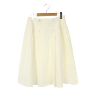 19SS スカート フレア 38 ホワイト