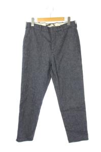 CARROT fit デニムパンツ テーパード ボタンフライ 44 紺 ネイビー