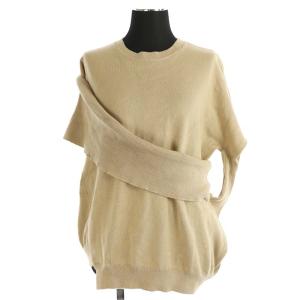 AMERI 20AW HUG ME KNIT カットソー F ベージュ