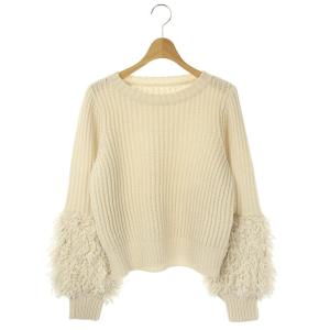 20AW フリンジルーズニットセーター