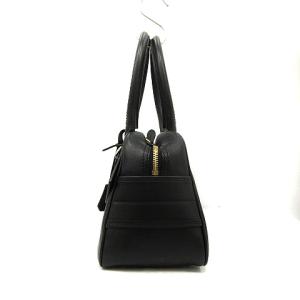 J&M DAVIDSON VIVI バッグ ボストン ミニ ハンド タッセル レザー 黒 ブラック