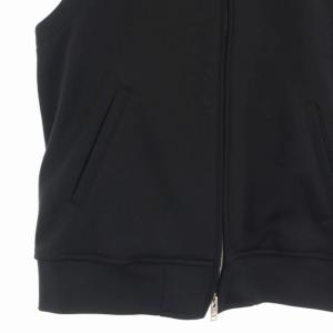 mastermind JAPAN THEATER8 ローリングストーンズベスト ジャージ ジップアップ フード S 黒 ブラック