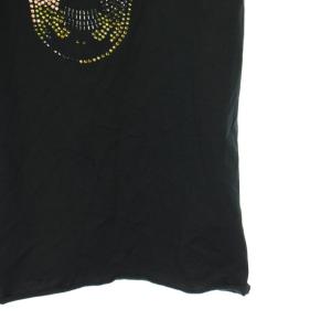 lucien pellat finet ラインストーン スカルTシャツ ティーシャツ 半袖 M 黒 ブラック