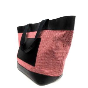 alexanderwang トートバッグ キャンバス レザー切替 ピンク ブラック