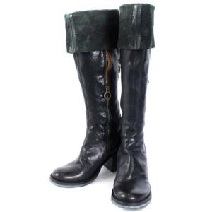 FIORENTINI+BAKER リボンロングブーツ ブラック