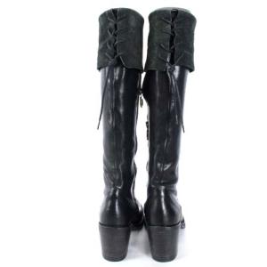 FIORENTINI+BAKER リボンロングブーツ ブラック