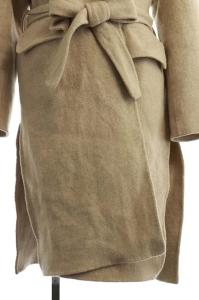 STUNNING LURE 19AW スリットウールコート アウター ベルト付き 0 ベージュ