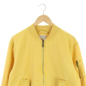 Nudie Jeans ALEXANDER ブルゾン ボンバージャケット ジップアップ M 黄 イエロー