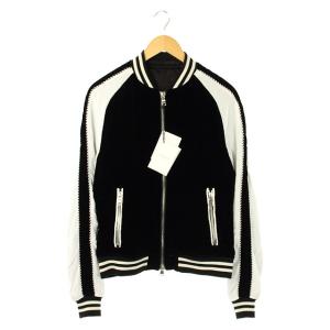 BALMAIN バックロゴ TEDDY ジャケット ブルゾン ブラック