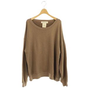 19AW T/C ウラケスウェットプルオーバー トレーナー 長袖 アパルトモン取扱い F 茶