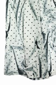 Martin Margiela 6 MM6 20SS ポルカドットワイドパンツ 総柄 イージー 36 グレー 白