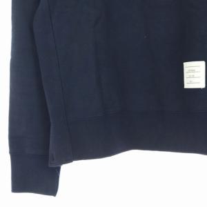 THOM BROWNE ライン入りスウェット トレーナー プルオーバー 紺 白